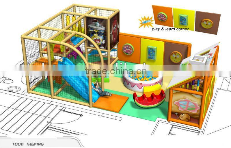 Cheer Amusement children indoor food theme kids' amusement park