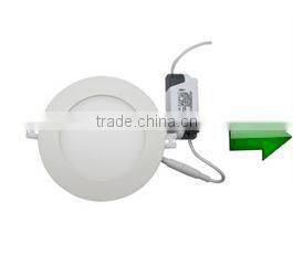 hot sales 2015 new design Ultra thin round led panel light 6W 2800-6500K