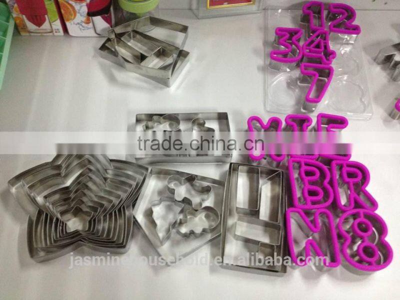 High Quality Hot selling 26 pcs Letters Stainless steel Cookie Cutters