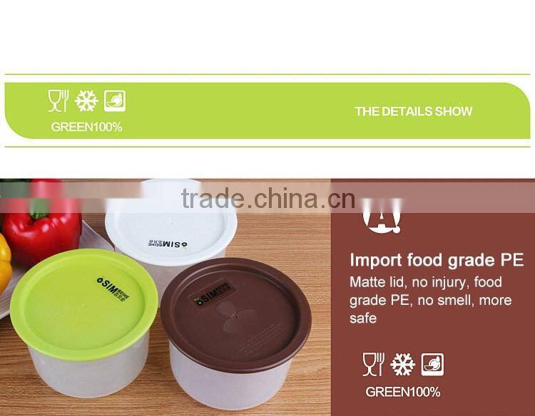 Plastic food candy jar/container 730ml