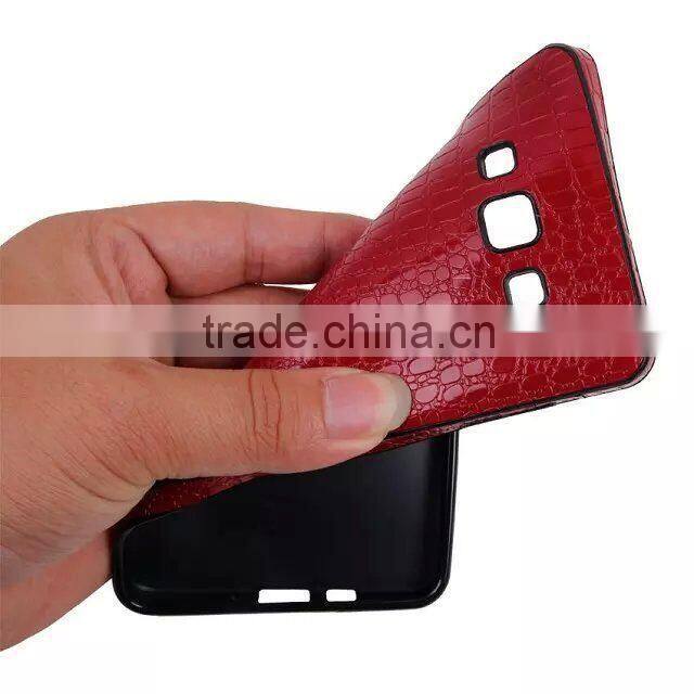 Wild PU alligator case ,soft phone case for samsung galaxy A5