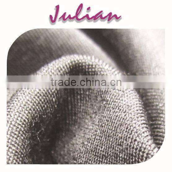 brushed polyester spandex thick T100D milk fiber Elastic Fleece Fabric