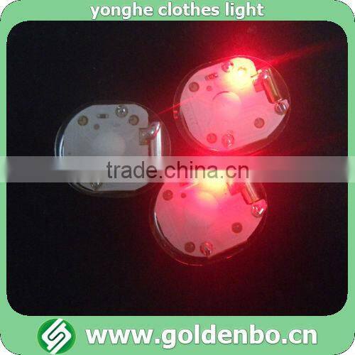 LED light for clothes and flashing clothes decoration and blinking clothes light
