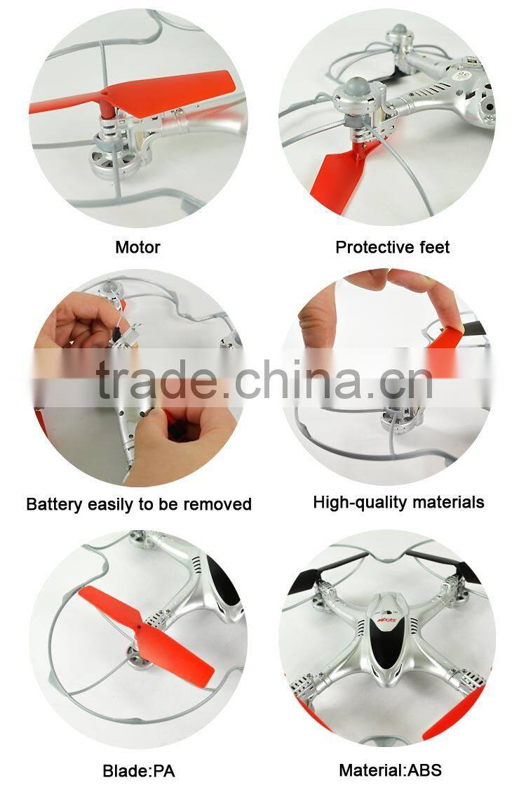 Hot new product wifi rc quadcopter fpv headless mode toys with built-in camera.