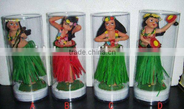The most popular dashboard hula girl,car dashboard decorations