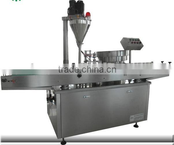 Automatic Powder Filling and Capping Macine