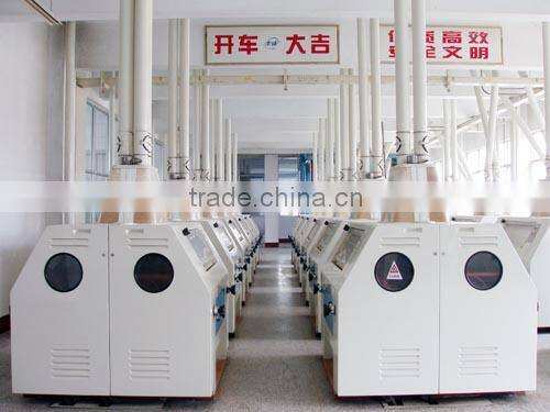 120T High Quality Complete Maize Flour Milling Plant