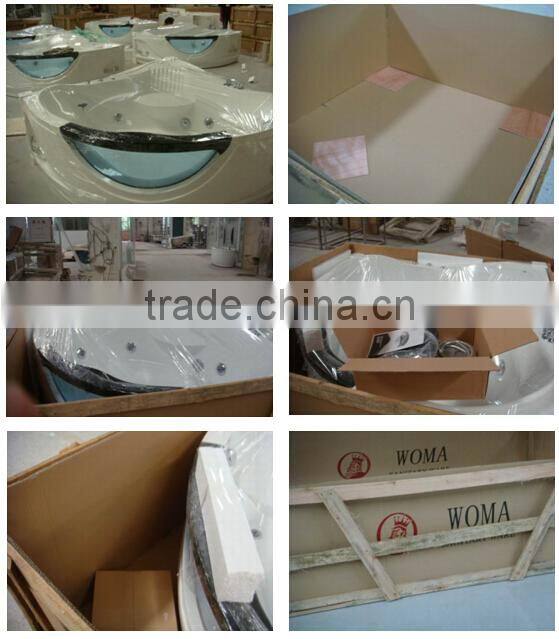 Sector whirlpool massage two person hot tub