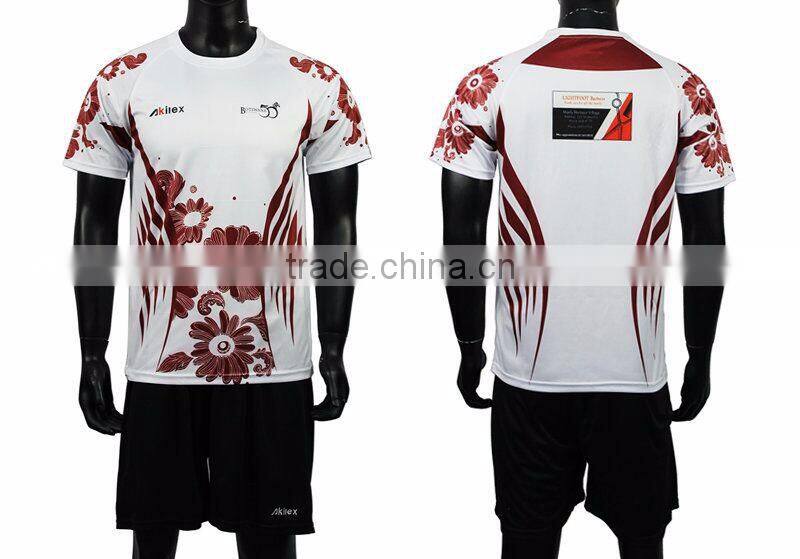 China wholesale market sublimated soccer jersey shirt