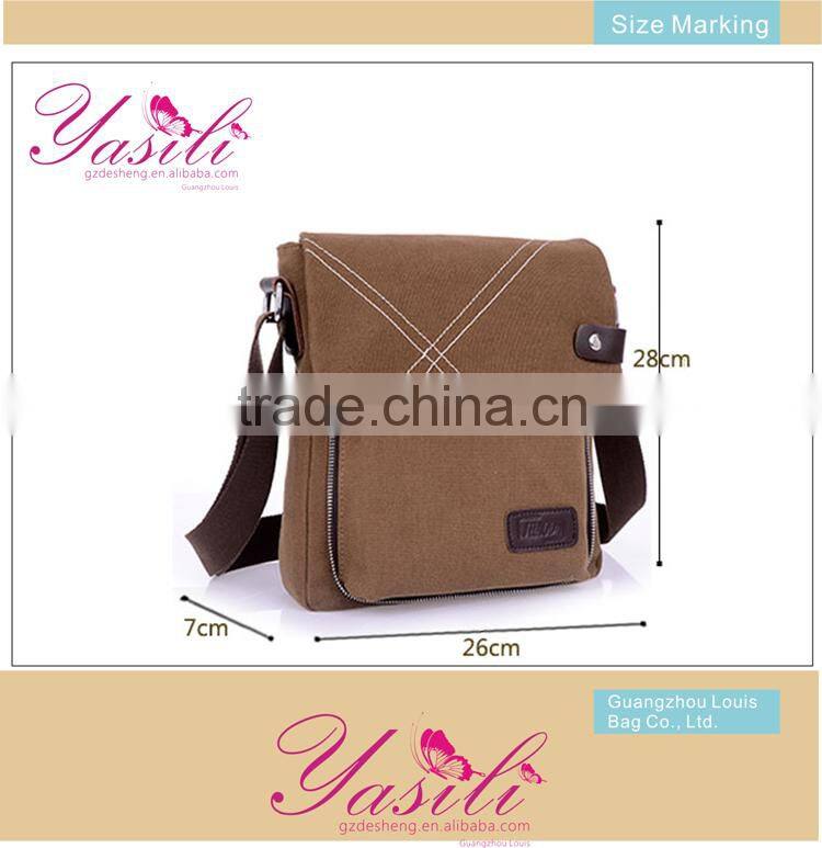 large canvas messenger bag, canvas shoulder bag popular design color