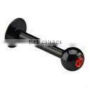 black labret with start labet piercing jewelry