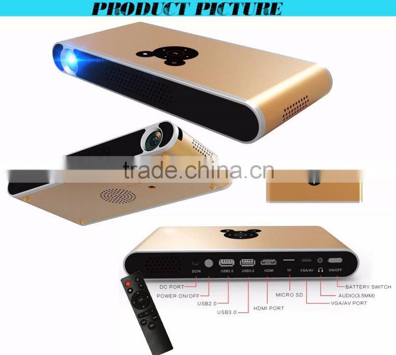 Cost-effective DLP High Lumens 3D Cheapest Mini Portable Projector