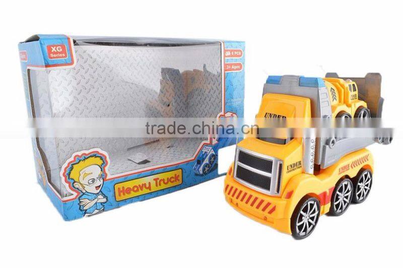 2016 Educational Toys Intelligent helicopter and car building blocks with music and light