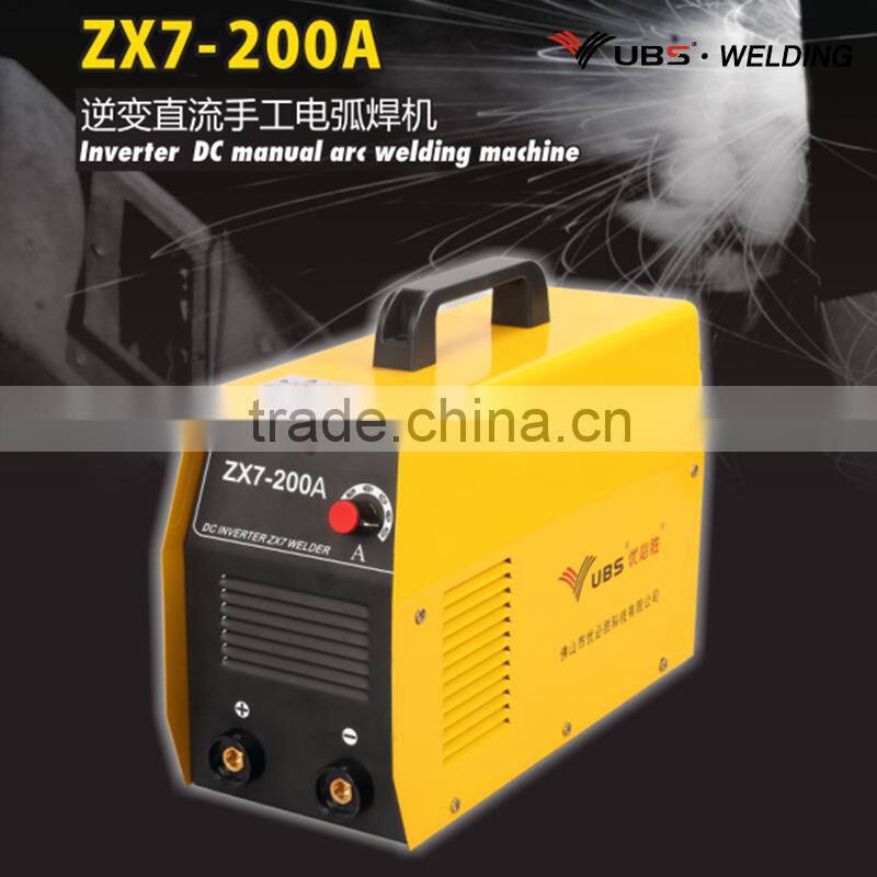 Hot sales portable igbt arc 200 inverter welder ZX7-200A