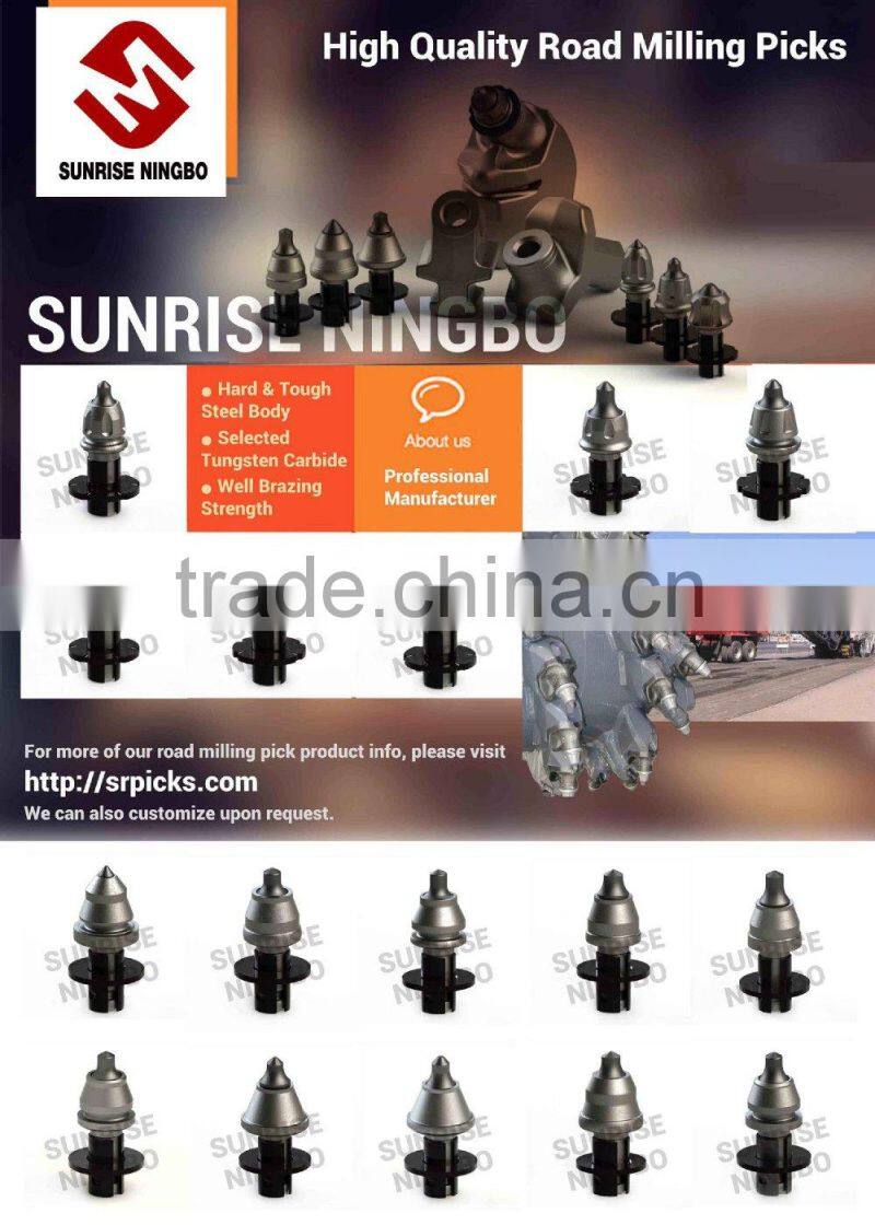 High quality cold recycler planer cutting concrete road milling teeth