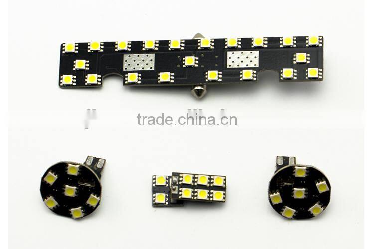 Wholesale 12V Auto LED Panel Car 5050 SMD 29 LED Bulb Light Interior Roof Reading Light For VW POLO