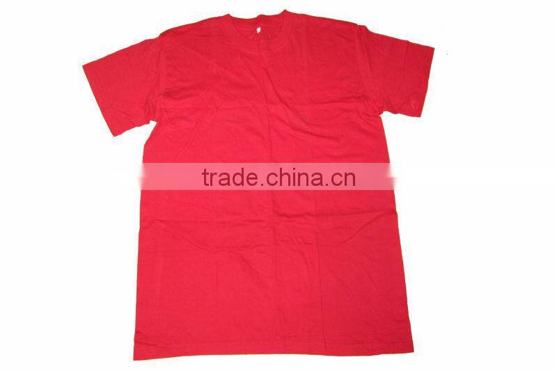 cheap hight qualtiy 100% cotton plain blank t shirt