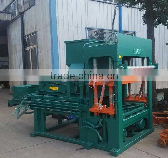 Hot sale manual concrete block machine brick making price