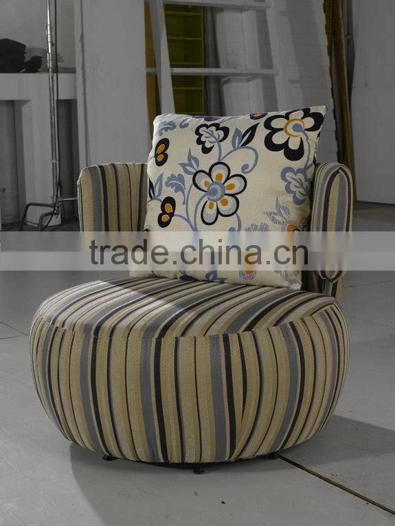 multicolour swivel chair in fabric/ high quality colour fabric chair