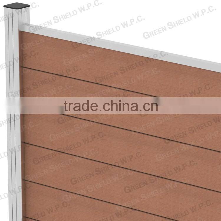 WPC Fence/Wood Plastic Fence/Enclosure Wall 1.8m/2.0m