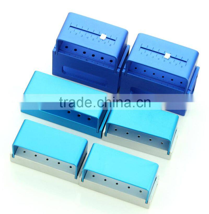 12 holes RA shank aluminum dental bur holder