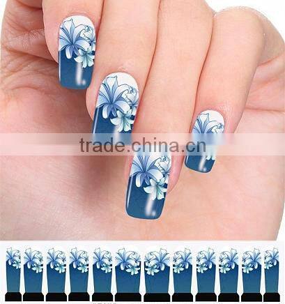 customized nail art stencil sticker