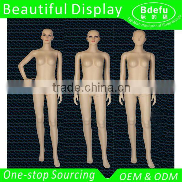 ABS Plastic Dummy Women Dress Mannequin Female Model