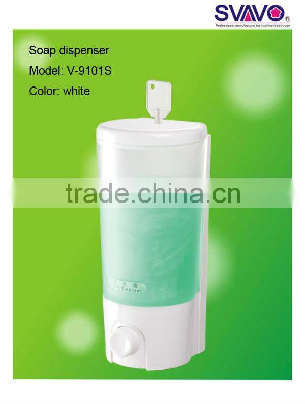 V-9101 400ml wall mount shower liquid soap dispenser with refillable clarified tank
