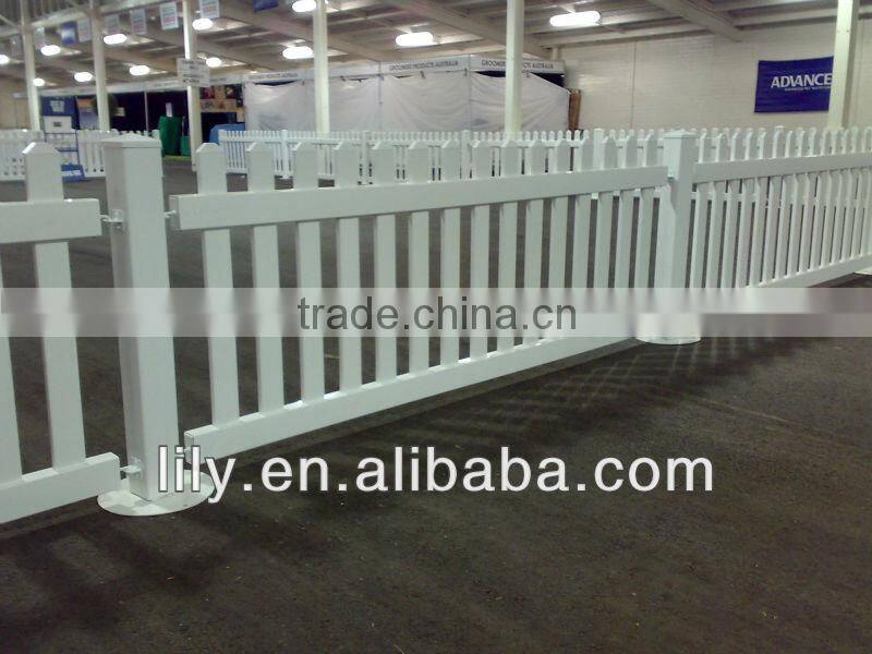 popular style pvc picket fence