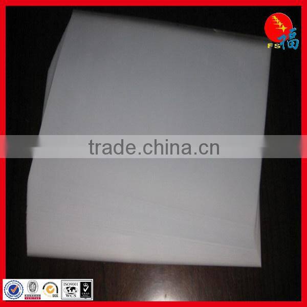 PVC coated overlay transparent 40 mic to 200mic