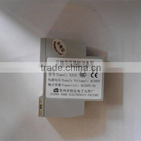 hot sale ac 380v phase-sequence control relay for elevator parts