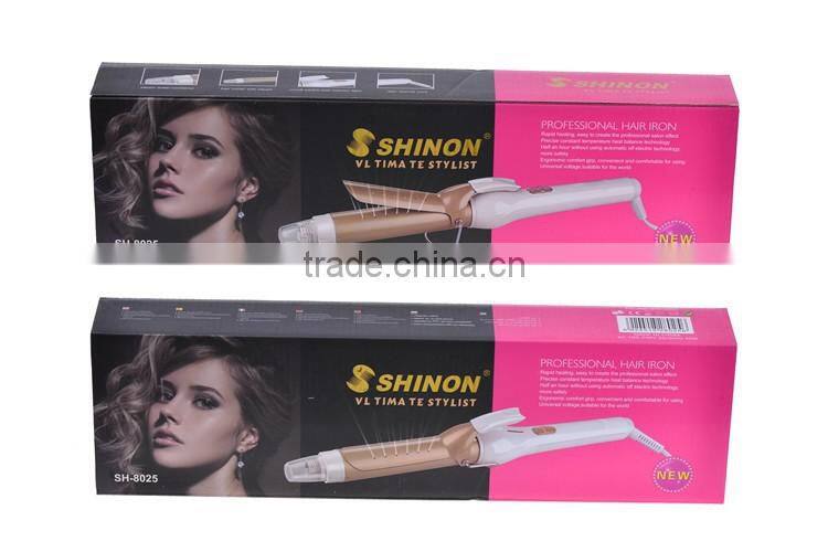 SHINON professional hair curlers steamer hair curling irons with steam