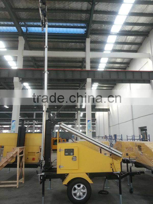 24V solar light tower in dubai