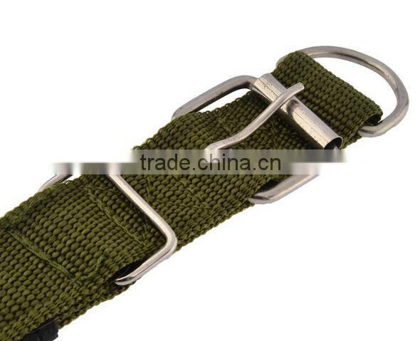 Wholesale Dual Layer Padded Cotton Hunting Dog Collars For Dog