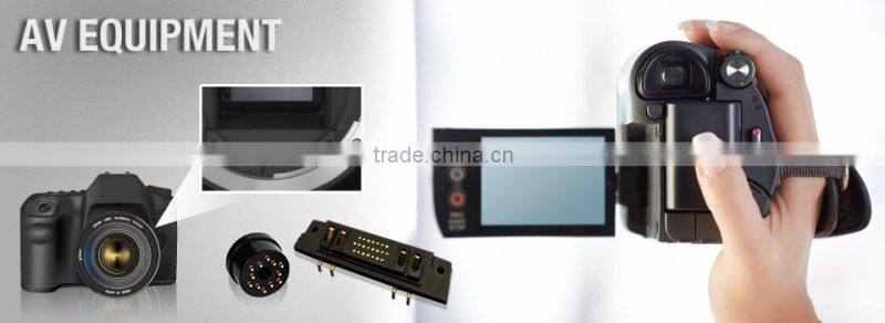 solder cup brass spring pogo pin connector