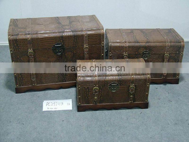 Chinese yellow alligator Ohira box