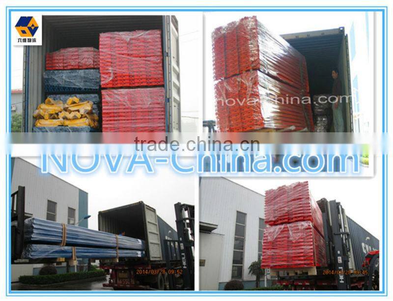 Warehouse Space Saving Push Back Racking from NOVA