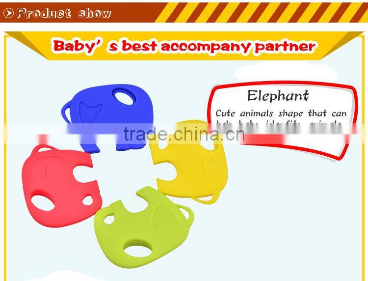 silicone pendant chew educational toys for kids