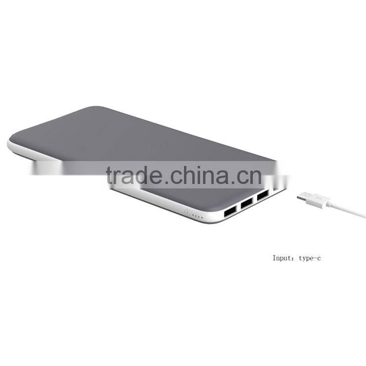 Factory cheap price 20000 mah super fast charging double USB portable smart color power bank