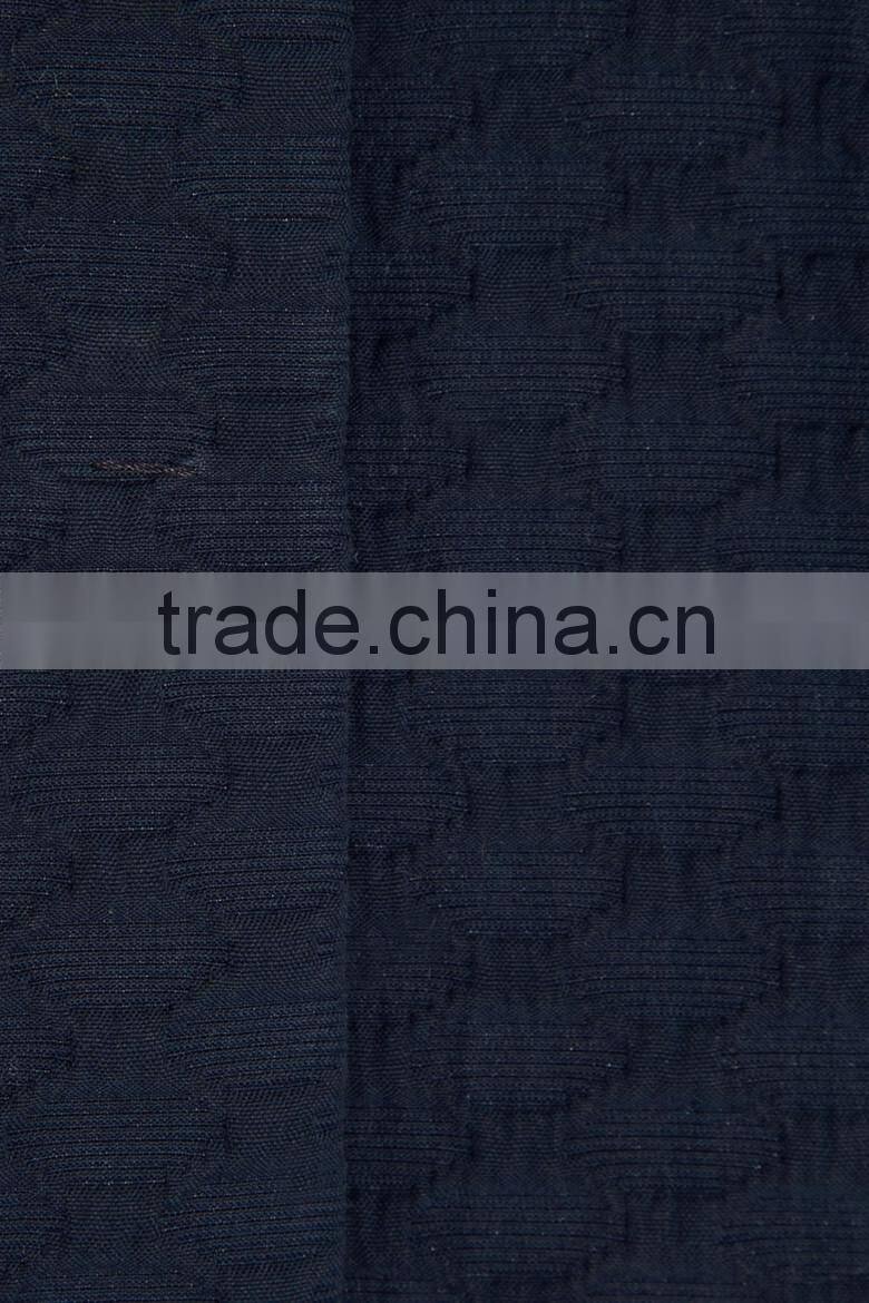 2015 autumn/winter woman long sleeve stylish jacquard coat SYA15051