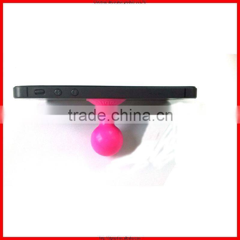 New trendy promotional gifts silicone phone stand,practical creative cell phone stand