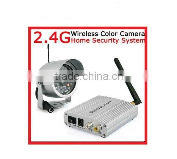 RY-7017 New 2.4G Wireless DIY Home Video Security CCTV Night Vision CMOS Camera System