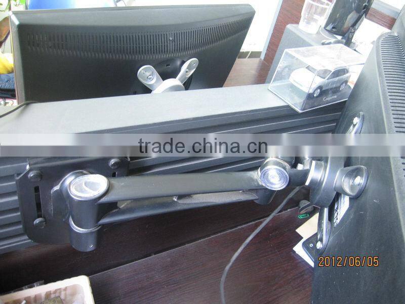 360 degree rotating computer wall mount monitor arm