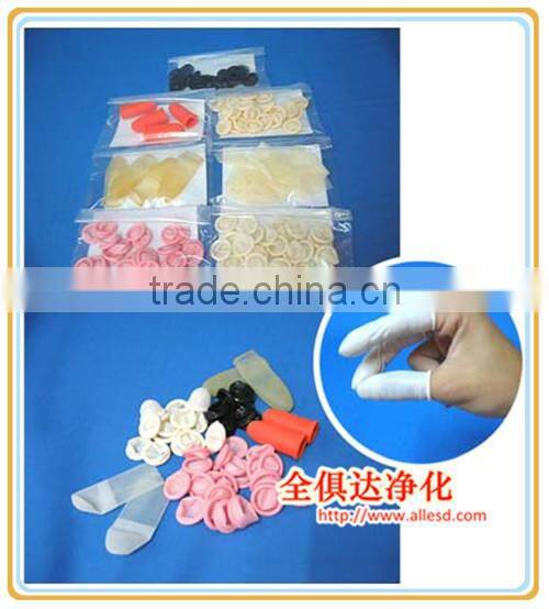 Cleanroom Latex Powder Free White Finger Cot for Industrial use