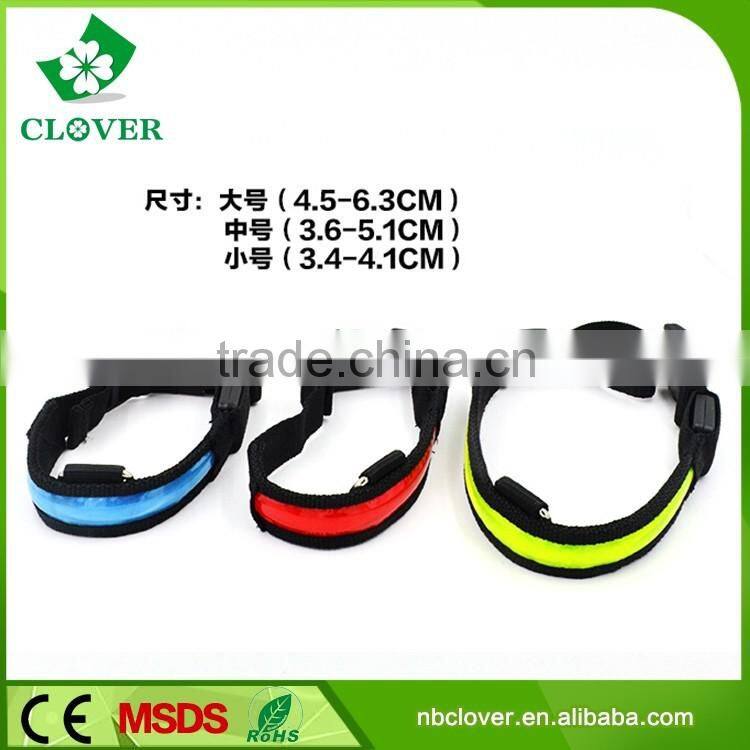 Pet products promotion gift multicolor led dog collar