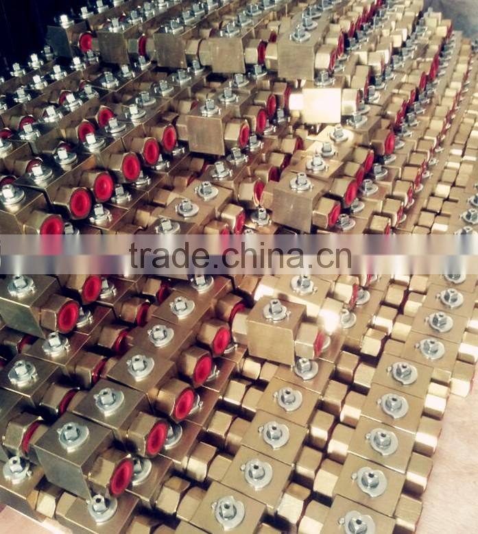 Stainless steel 304 or 316 Half inch PN400 KHB-G1/2 bsp high pressure ball valve 7250psi