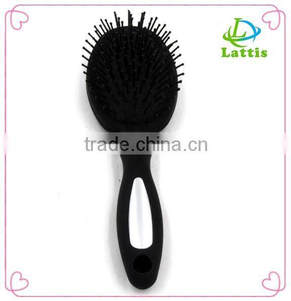 Wholesale paddle plastic hair brush with air cushion paddle brush color elastic paint hair brush