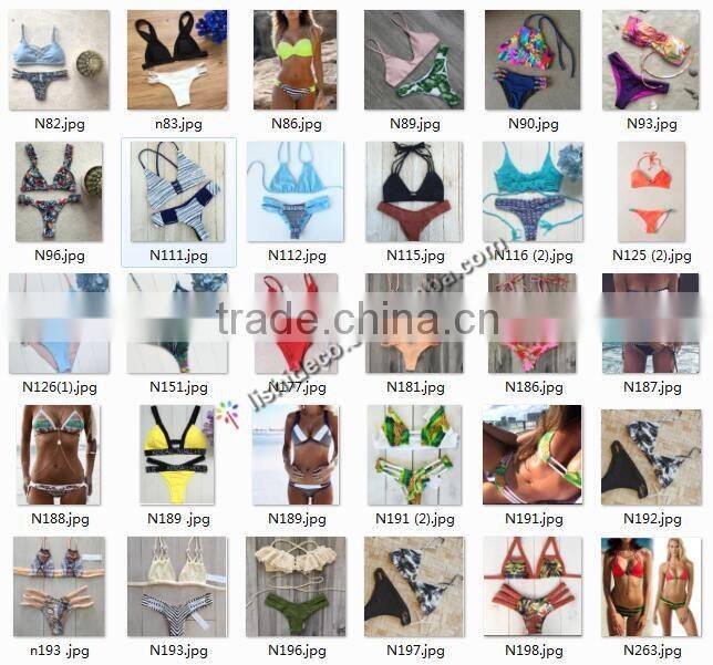 Pushed Up Violet Printing latest design bikini