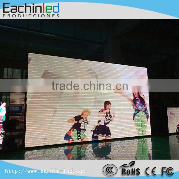 HD video p8 outdoor full color led rental display cabinet