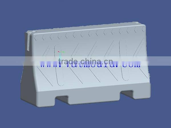Extrusion HDPE road barrier mould made in Shandong of China